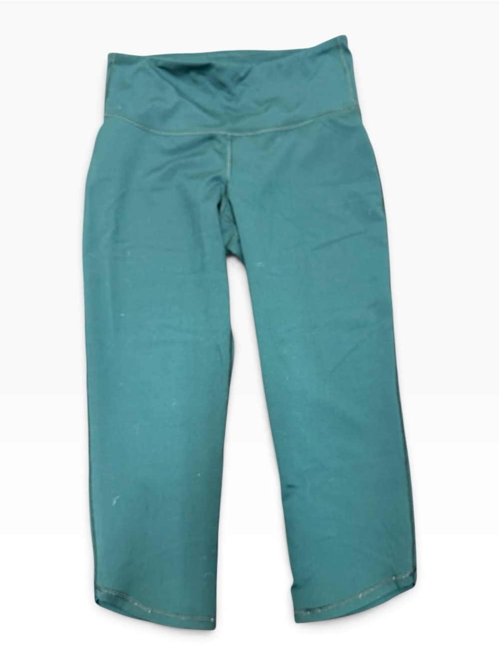 Old Navy Active Cropped 3/4 Leggings Go Dry, emerald green, workout, running
